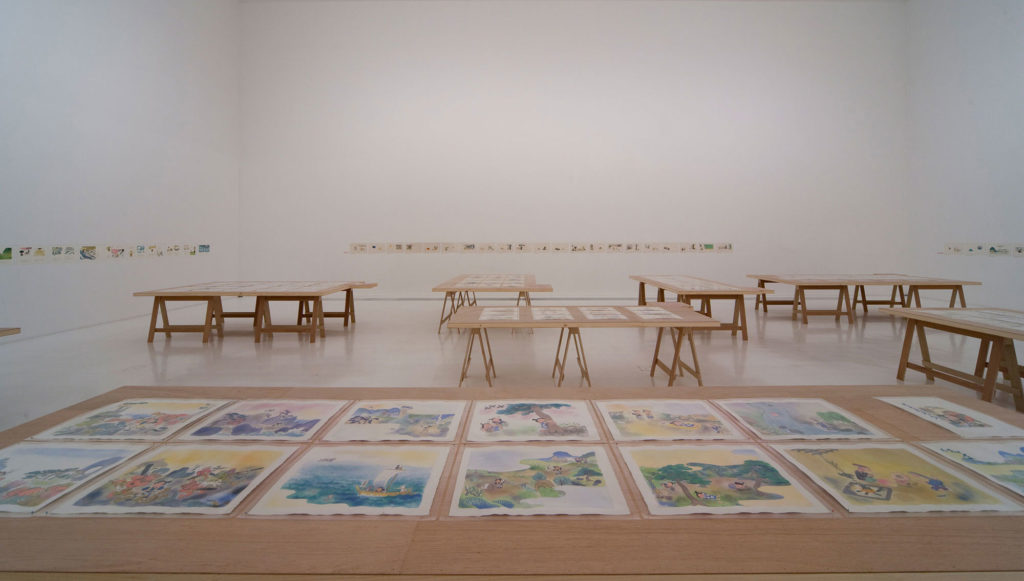 BABA Noboru Exhibit “The Eleven Cats” Come to the Museum Nyago! Nyago! Nyago!