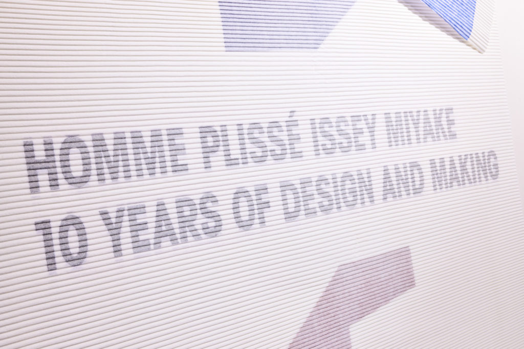 HOMME PLISSÉ ISSEY MIYAKE 「10 YEARS OF DESIGN AND MAKING」